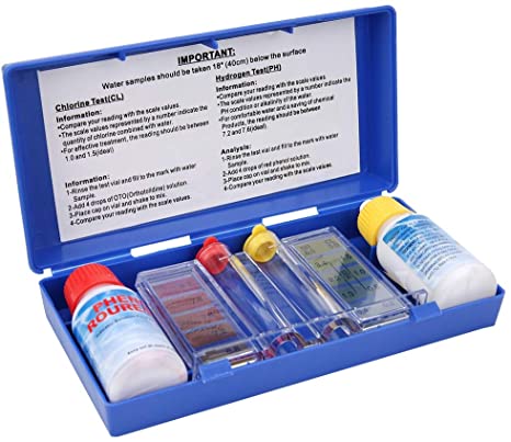 Swimming Pool Maintenance Chemical Test Kit